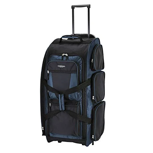 Women's TSA - Approved Luggage Locks in Rose Gold for Secure TravelTravelers Club Xpedition 30 Inch Multi-Pocket Upright Rolling Duffel Bag, Rivera Blue, 30-Inch Women's TSA - Approved Luggage Locks in Rose Gold for Secure TravelTravelers Club Xpedition 30 Inch Multi-Pocket Upright Rolling Duffel Bag, Rivera Blue, 30-Inch