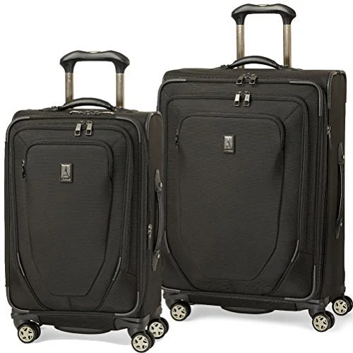 Women's Travel - Friendly Backpack Rain Covers in Transparent MaterialTravelpro Crew 10 2 Piece Spinner Luggage Set 25 And 21 (One Size, Black) Women's Travel - Friendly Backpack Rain Covers in Transparent MaterialTravelpro Crew 10 2 Piece Spinner Luggage Set 25 And 21 (One Size, Black)