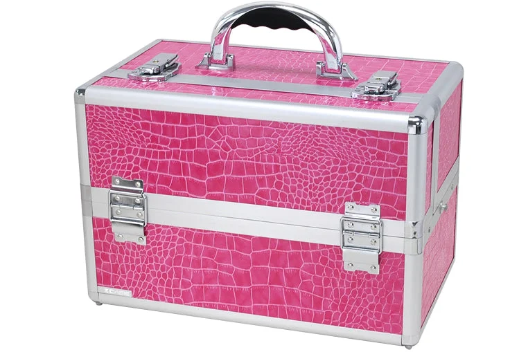 Adjustable Luggage Straps in Pink with Reflective Stripes for Night TravelTZ CASE Mini-Pro Series - Beauty Cases TC-07-PA Adjustable Luggage Straps in Pink with Reflective Stripes for Night TravelTZ CASE Mini-Pro Series - Beauty Cases TC-07-PA