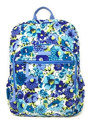 Travel Bag ID Card Holders in Clear Vinyl with LanyardsVera Bradley Campus Backpack With Solid Color Interior (Updated Version) (Blueberry Blooms With Travel Bag ID Card Holders in Clear Vinyl with LanyardsVera Bradley Campus Backpack With Solid Color Interior (Updated Version) (Blueberry Blooms With