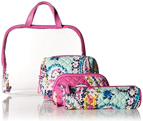 Leather - Trimmed Travel Laptop Sleeves in Burgundy for ProtectionVera Bradley Iconic 4 Pc. Cosmetic Set, Signature Cotton, Wildflower Paisley Leather - Trimmed Travel Laptop Sleeves in Burgundy for ProtectionVera Bradley Iconic 4 Pc. Cosmetic Set, Signature Cotton, Wildflower Paisley