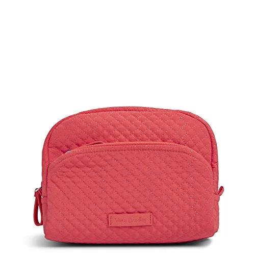 Expandable Travel Toiletry Bags in Clear Plastic for Easy Airport ScreeningVera Bradley Iconic Medium Cosmetic, Microfiber, Coral Reef Expandable Travel Toiletry Bags in Clear Plastic for Easy Airport ScreeningVera Bradley Iconic Medium Cosmetic, Microfiber, Coral Reef