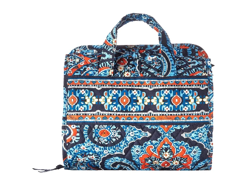 Women's Travel Makeup Bags with Mirror in Pink and BlackVera Bradley Luggage Womens Hanging Organizer Marrakesh Luggage Accessory Women's Travel Makeup Bags with Mirror in Pink and BlackVera Bradley Luggage Womens Hanging Organizer Marrakesh Luggage Accessory