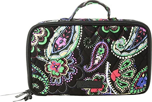 Lightweight Nylon Travel Organizer Pouches in Multicolor for Neat PackingVera Bradley Women'S Blush & Brush Makeup Case Kiev Paisley One Size Lightweight Nylon Travel Organizer Pouches in Multicolor for Neat PackingVera Bradley Women'S Blush & Brush Makeup Case Kiev Paisley One Size
