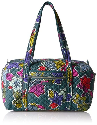Foldable Travel Laundry Bags in Floral Print for Keeping Clothes OrganizedVera Bradley Women'S Iconic Small Duffel, Falling Flowers Foldable Travel Laundry Bags in Floral Print for Keeping Clothes OrganizedVera Bradley Women'S Iconic Small Duffel, Falling Flowers