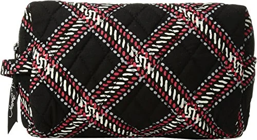 Waterproof Travel Duffel Bag Covers in Black for Protecting Your LuggageVera Bradley Women'S Medium Cosmetic Minsk Plaid One Size