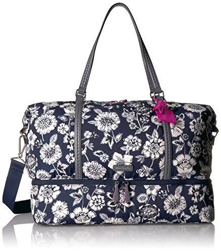 Anti - Theft Crossbody Travel Bags with RFID Protection in Gray for City TripsVera Bradley Women'S Midtown Travel Bag, Midnight Floral Anti - Theft Crossbody Travel Bags with RFID Protection in Gray for City TripsVera Bradley Women'S Midtown Travel Bag, Midnight Floral