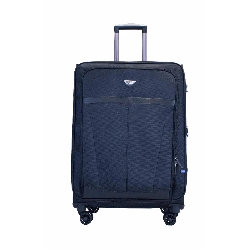 Travel - Size Toiletry Bottles with Leak - Proof Caps in ClearPremier LTE 27" Spinner Medium Luggage
