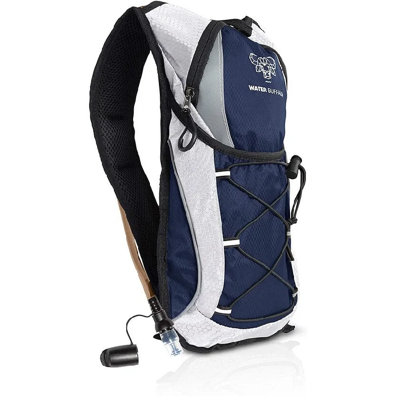 Compact Travel Umbrella Pouches in Navy Blue for Easy StorageWater Buffalo Hydration Pack Backpack Water Backpack 2L Water Bladder - 2/2/2 Compact Travel Umbrella Pouches in Navy Blue for Easy StorageWater Buffalo Hydration Pack Backpack Water Backpack 2L Water Bladder - 2/2/2