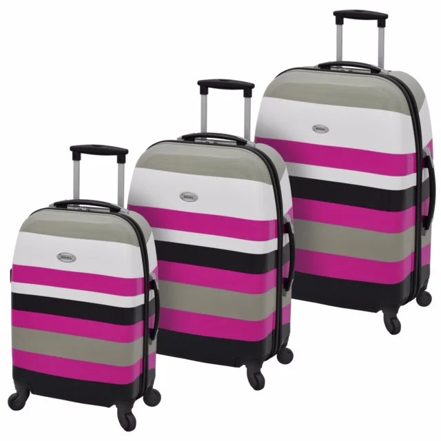 Travel Jewelry Organizers in Velvet with Multiple Compartments in PurpleWaverly Cabana Hardside 3 Piece Luggage Set Travel Jewelry Organizers in Velvet with Multiple Compartments in PurpleWaverly Cabana Hardside 3 Piece Luggage Set