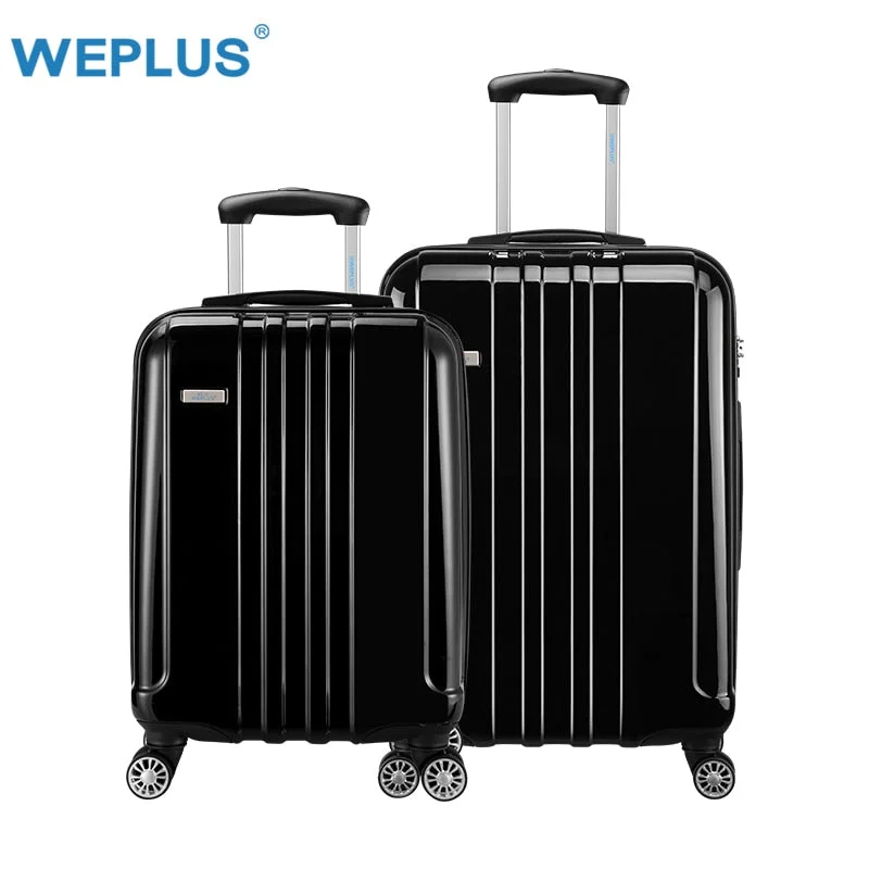 Travel Jewelry Organizers in Velvet with Multiple Compartments in PurpleWeplus 2Pcs/Set Rolling Luggage Pc Travel Suitcase With Wheels Tas Lock Trolley Hardside Case Men Travel Jewelry Organizers in Velvet with Multiple Compartments in PurpleWeplus 2Pcs/Set Rolling Luggage Pc Travel Suitcase With Wheels Tas Lock Trolley Hardside Case Men