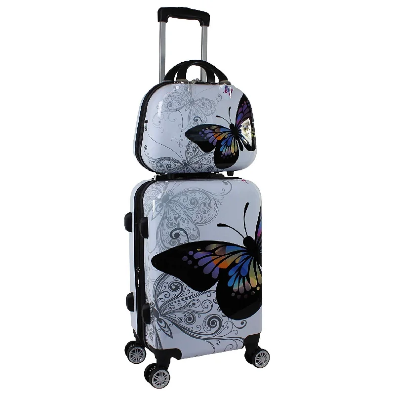 Travel - Size Toiletry Bottles with Leak - Proof Caps in ClearWholesale!12 24Inches Pc Hardside Case Trolley Luggage Set,Butterfly Travel Luggage For