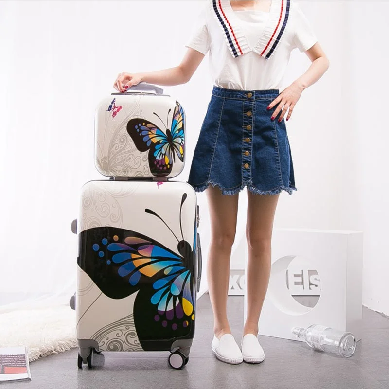 Hanging Travel Toiletry Bags with Multiple Pockets in TealWholesale!14 20 24 28Inches(4Pieces/Set) Female Pc Butterfly Hardside Trolley Luggage Set On Hanging Travel Toiletry Bags with Multiple Pockets in TealWholesale!14 20 24 28Inches(4Pieces/Set) Female Pc Butterfly Hardside Trolley Luggage Set On
