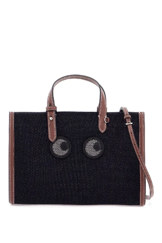 Women's Tote Bag with Inner Compartments in Gray for Organizing Everyday EssentialsWomen's Printed Tote Bag in Floral Patterns for a Spring - Themed Shopping TripAnya Hindmarch Women's 'Tote Bag Eyes East/West