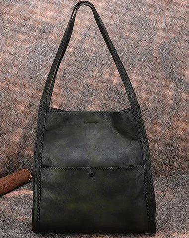 Geometric - Printed Tote Bag in Multicolor for a Contemporary and Trendy OutfitBest Green Leather Womens Square Totes Handbag Handmade Vintage Tote Shoulder Purse for Ladies