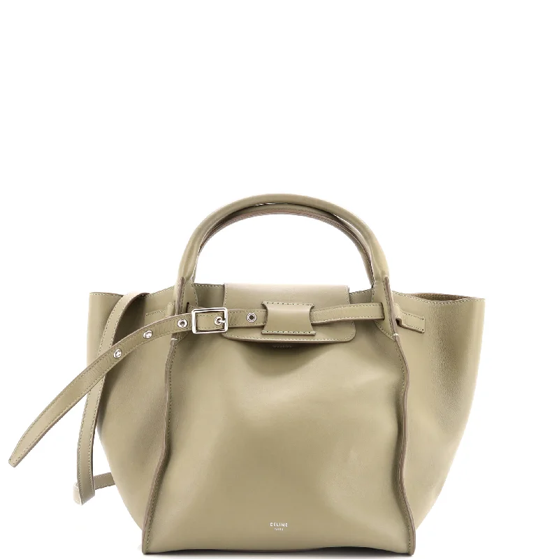 Large Capacity Genuine Leather Women's Tote Bag in Black for Work and CommutingBig Bag Smooth Calfskin Small
