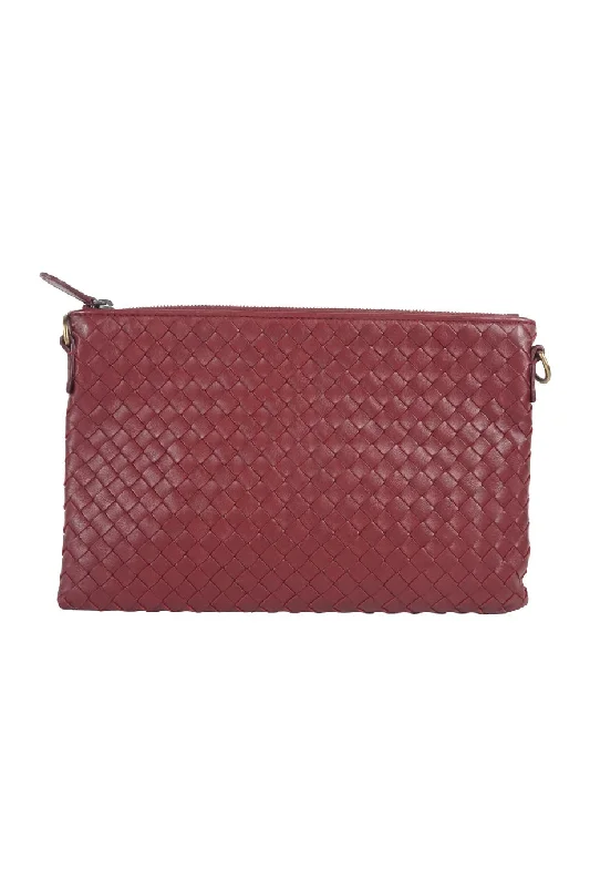 Shoulder Bag with Chain Strap in Silver for a Trendy Appearance[WB4215] Bottega Veneta | Shoulder Bag