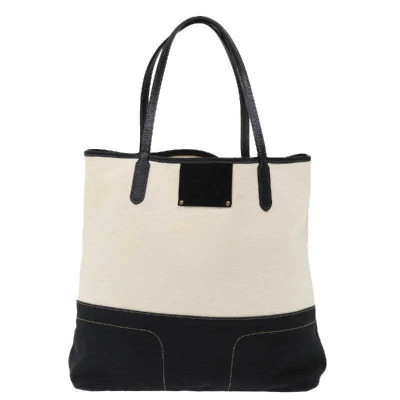 Women's Tote Bag with Zipper Closure in Red for Secure StorageMedium - Sized Canvas Tote Bag in Navy Blue with Striped Pattern for a Nautical - Inspired LookBurberry blue Label  Canvas Tote Bag (Pre-Owned)