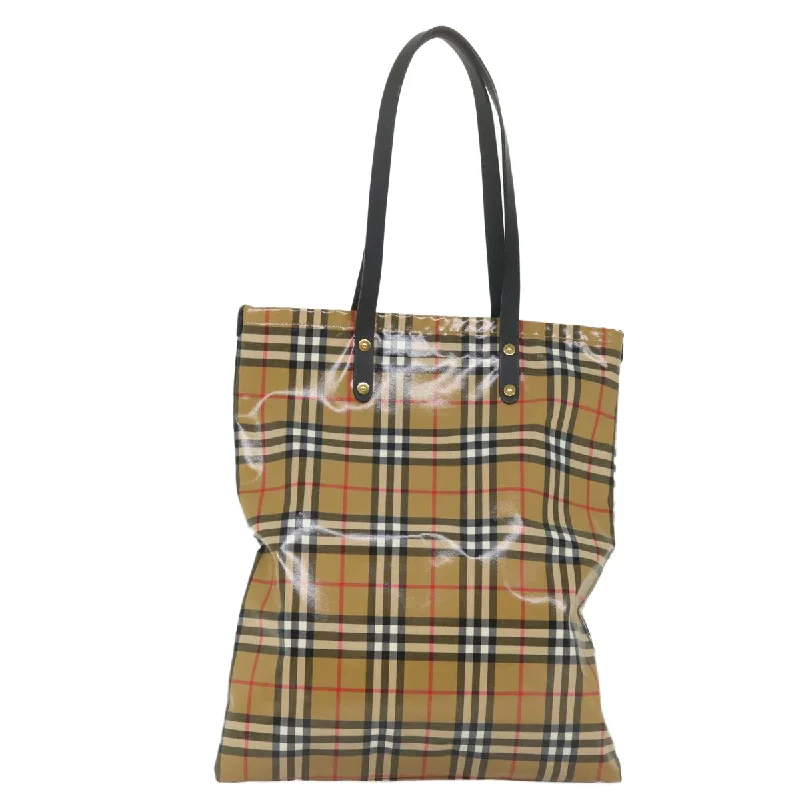Embroidered Tote Bag in Beige with Floral Motifs for a Boho - Chic VibeGeometric - Printed Tote Bag in Multicolor for a Contemporary and Trendy OutfitBurberry  Canvas Tote Bag (Pre-Owned)