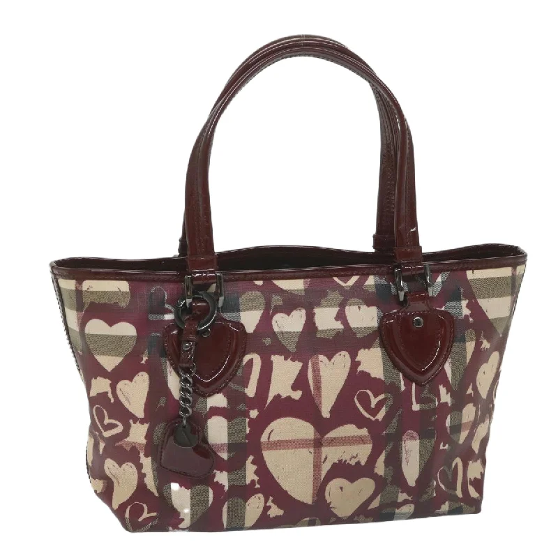 Embroidered Tote Bag in Beige with Floral Motifs for a Boho - Chic VibeOversized Jute Tote Bag in Natural Color with Rope Handles for a Beach VacationBurberry Nova Check  Canvas Tote Bag (Pre-Owned)