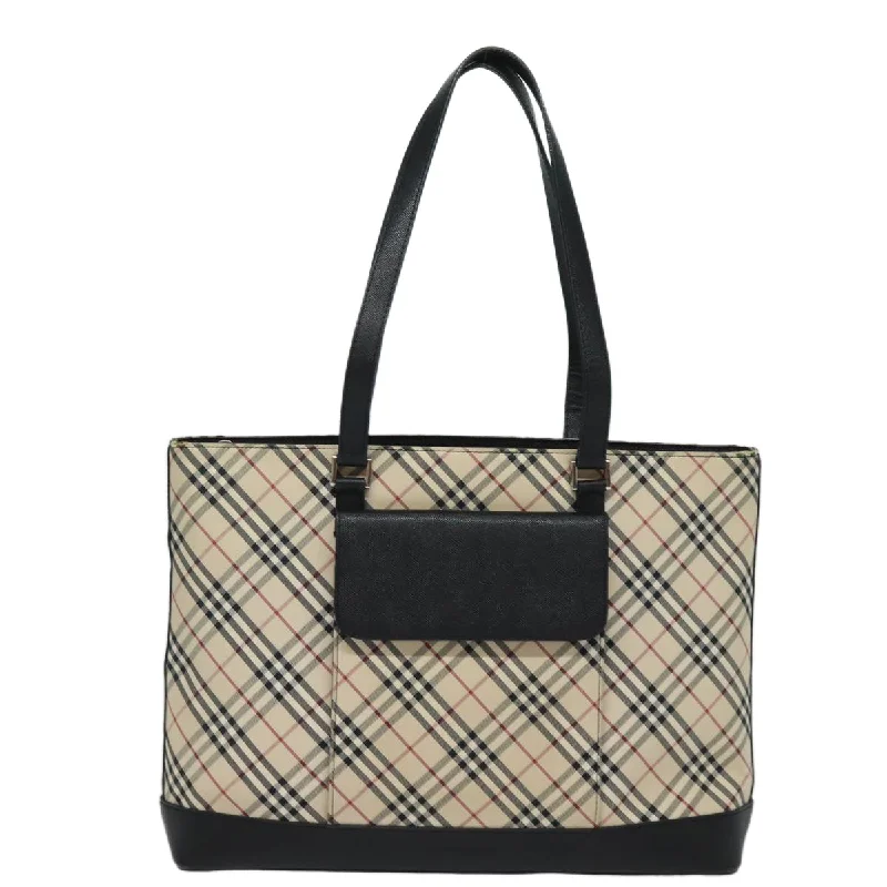 Tote Bag with RFID - Blocking Pocket in Black for Protecting Your Cards and InformationMonogrammed Tote Bag in Brown Leather with Personalized Initials for a Custom and Elegant TouchBurberry Nova Check  Canvas Tote Bag (Pre-Owned)