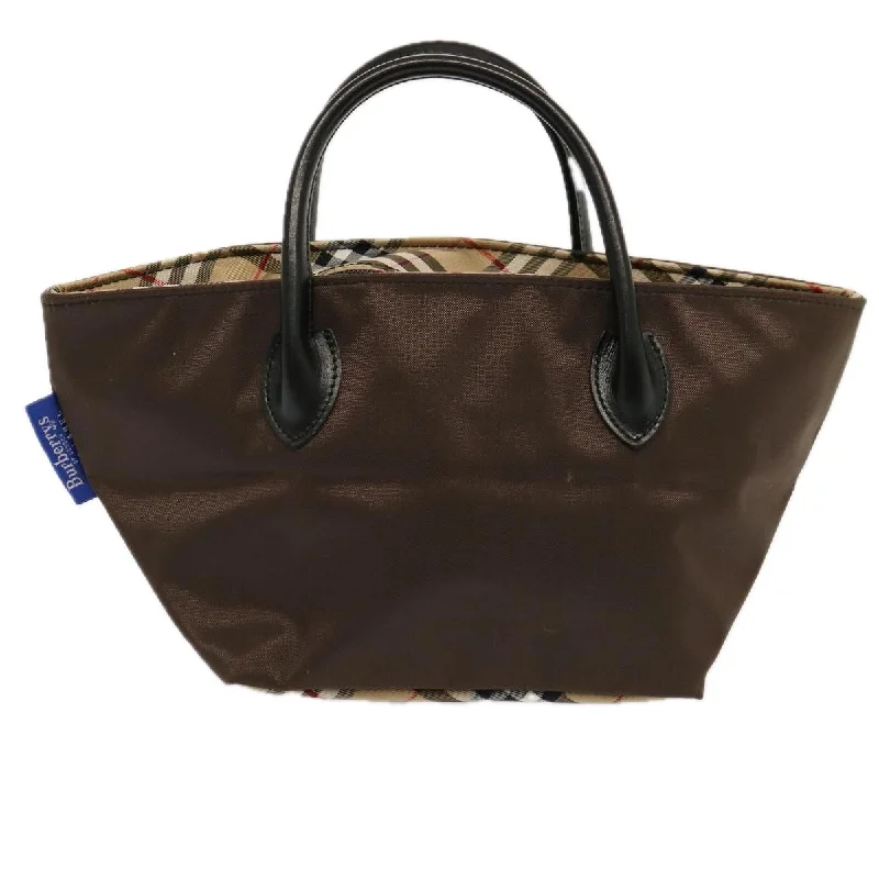 Linen Tote Bag in Natural Beige with Braided Details for a Rustic Summer EnsembleWomen's Tote Bag with Zipper Closure in Red for Secure StorageBurberry Nova Check  Synthetic Tote Bag (Pre-Owned)