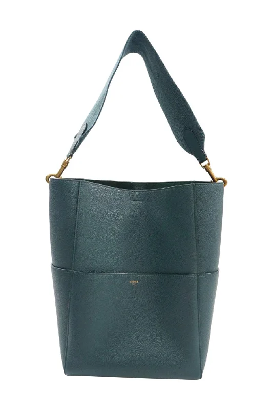 Women's Shoulder Bag with Floral Embroidery in Purple for Spring Walks[WB4404] Celine | Shoulder Bag