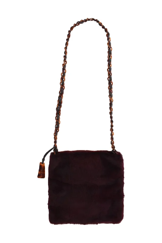 Women's Crossbody Bag with Zippered Pocket on the Back in Red for Security[WB4346] Chanel | Cross-Body Bag