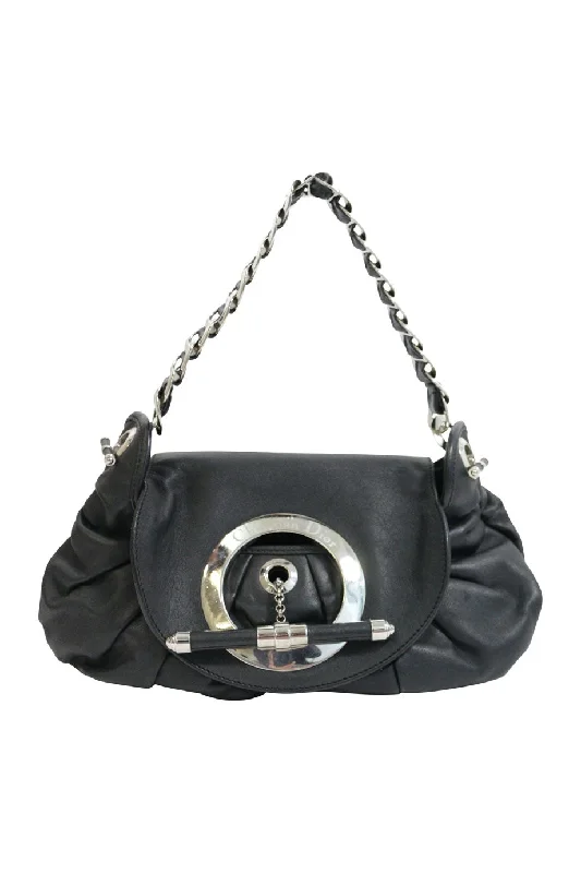 Embroidered Denim Shoulder Bag in Blue for a Vintage Vibe[WB4325] Christian Dior | Shoulder Bag