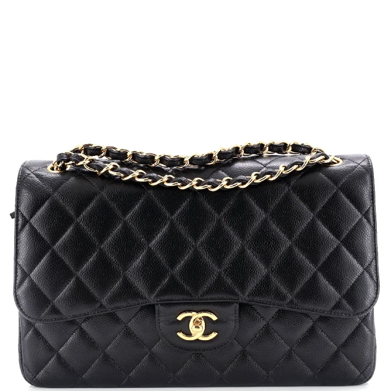 Tote Bag with RFID - Blocking Pocket in Black for Protecting Your Cards and InformationFaux Fur - Trimmed Tote Bag in White for a Cozy Winter LookClassic Double Flap Bag Quilted Caviar Jumbo Tote Bag with RFID - Blocking Pocket in Black for Protecting Your Cards and InformationFaux Fur - Trimmed Tote Bag in White for a Cozy Winter LookClassic Double Flap Bag Quilted Caviar Jumbo