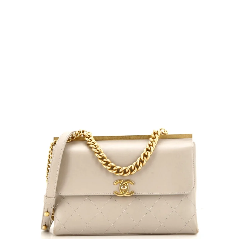 Coco Luxe Flap Bag Quilted Lambskin Small