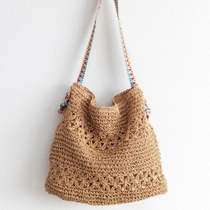 Women's Tote Bag with Detachable Pouch in Purple for Added ConvenienceElena Handbags Lightweight Straw Woven Summer Tote Women's Tote Bag with Detachable Pouch in Purple for Added ConvenienceElena Handbags Lightweight Straw Woven Summer Tote