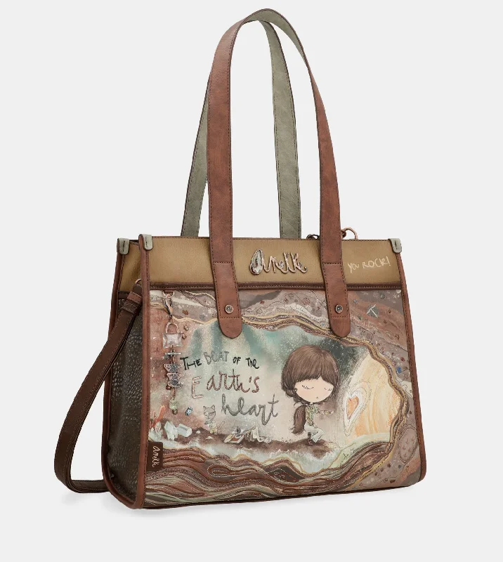 Geometric - Printed Tote Bag in Multicolor for a Contemporary and Trendy OutfitCore XL tote bag