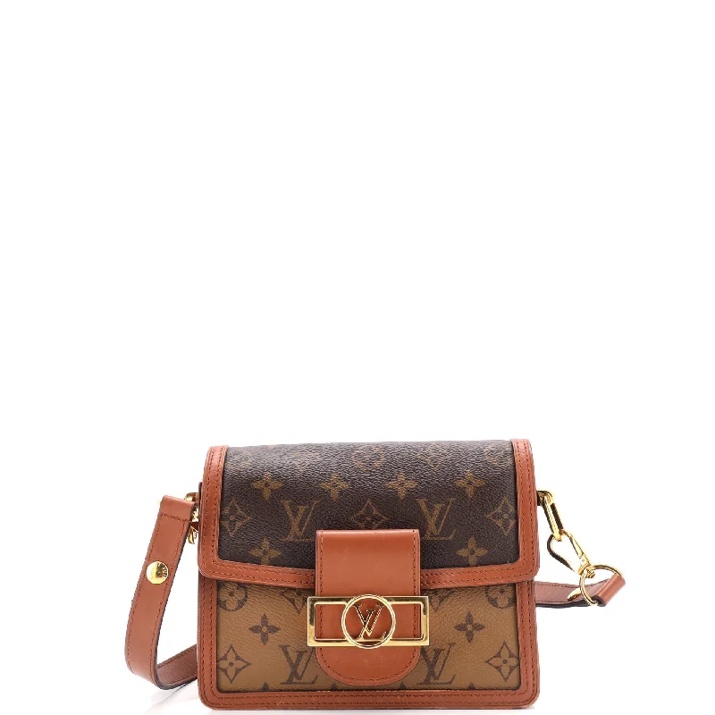 Women's Shoulder Bag with Zippered Pockets in Orange for SafetyQuilted Shoulder Bag in Cream for a Classic and Elegant LookDauphine Shoulder Bag Reverse Monogram Canvas Mini Women's Shoulder Bag with Zippered Pockets in Orange for SafetyQuilted Shoulder Bag in Cream for a Classic and Elegant LookDauphine Shoulder Bag Reverse Monogram Canvas Mini