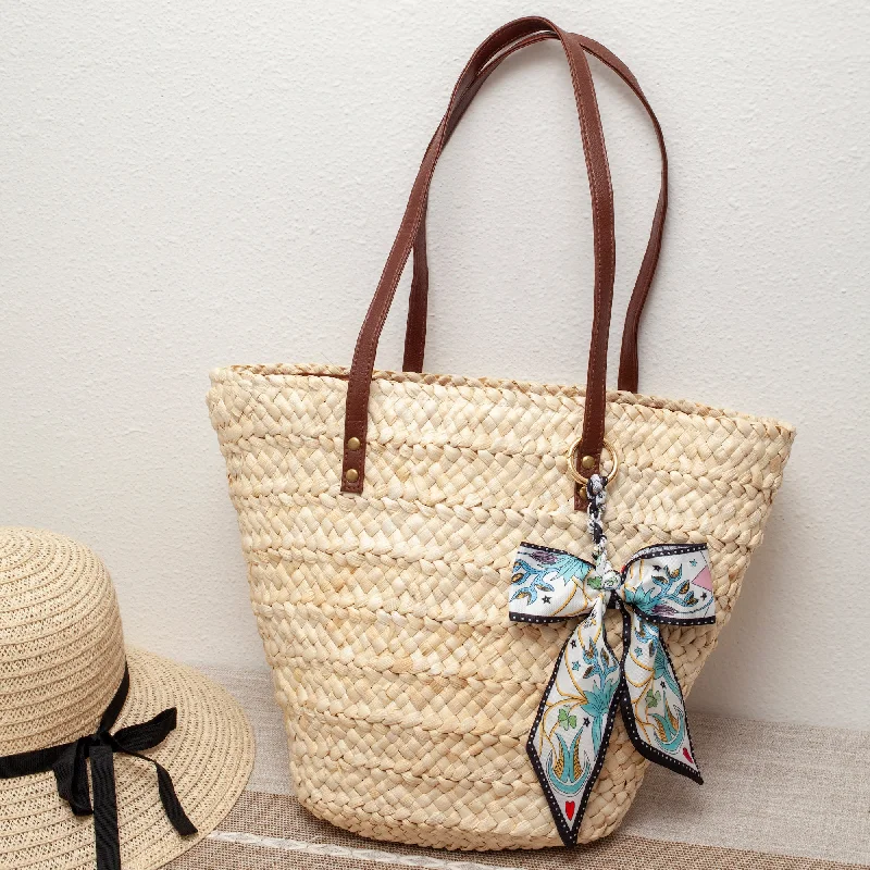 Large Capacity Genuine Leather Women's Tote Bag in Black for Work and CommutingElena Handbags Straw Shell Basket Summer Beach Tote Large Capacity Genuine Leather Women's Tote Bag in Black for Work and CommutingElena Handbags Straw Shell Basket Summer Beach Tote