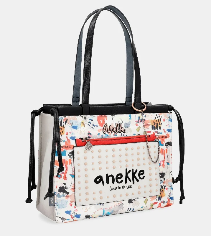 Patchwork Tote Bag in Denim with Vintage - Inspired Designs for a Retro AppealFancy tote bag Patchwork Tote Bag in Denim with Vintage - Inspired Designs for a Retro AppealFancy tote bag