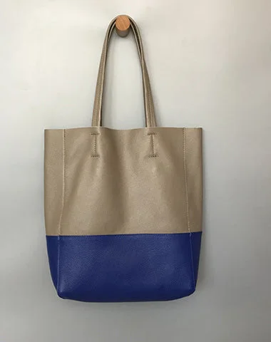Small Vegan Leather Tote Bag in Blush Pink with Gold - Tone Hardware for a Feminine and Stylish AccessoryWomen's Printed Tote Bag in Floral Patterns for a Spring - Themed Shopping TripFashion Womens Blue Gray Leather Vertical Tote Bags Blue Gray Shoulder Tote Bag Handbag Tote For Women