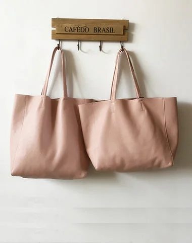 Tote Bag with Adjustable Shoulder Strap in Olive Green for Comfortable CarryingMonogrammed Tote Bag in Brown Leather with Personalized Initials for a Custom and Elegant TouchFashion Womens Light Pink Leather Oversize Tote Bag Pink Shoulder Tote Bag Pink Handbag Tote For Women