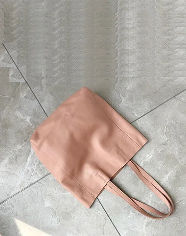 Medium - Sized Canvas Tote Bag in Navy Blue with Striped Pattern for a Nautical - Inspired LookMonogrammed Tote Bag in Brown Leather with Personalized Initials for a Custom and Elegant TouchFashion Womens Pink Leather Vertical Tote Bags Pink Shoulder Tote Bags Pink Handbags Tote For Women