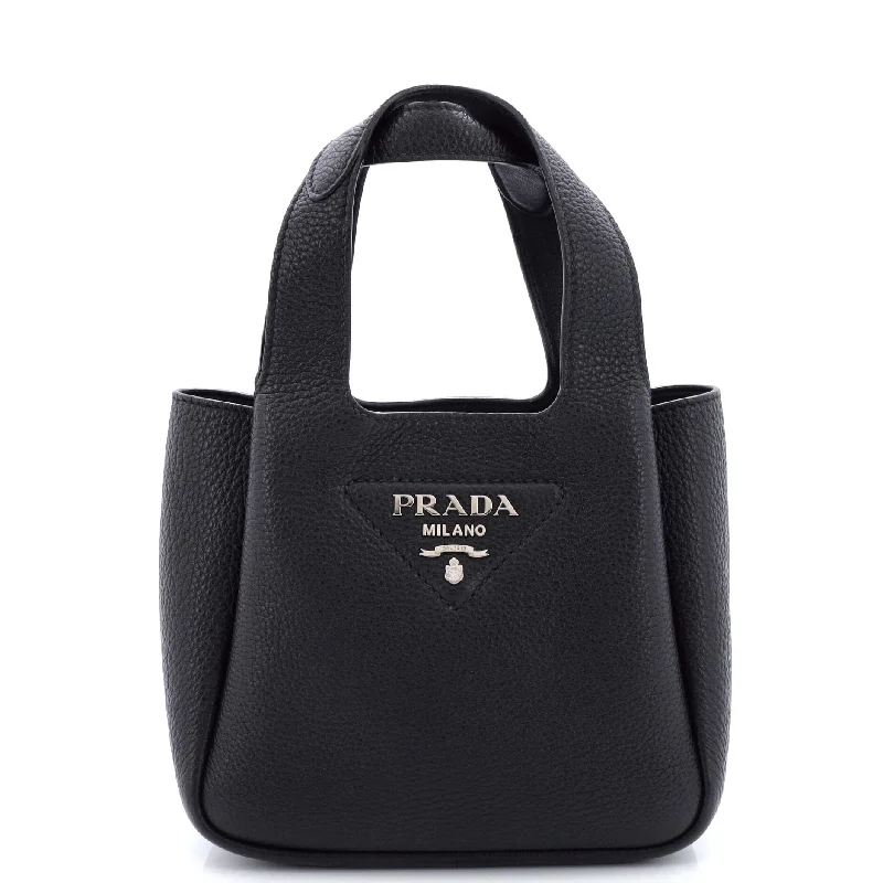Metallic Tote Bag in Rose Gold with Chain Handles for a Glamorous Night OutFlou Dynamique Open Tote Vitello Daino Mini