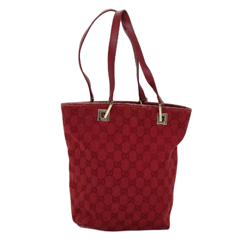 Faux Fur - Trimmed Tote Bag in White for a Cozy Winter LookGeometric - Printed Tote Bag in Multicolor for a Contemporary and Trendy OutfitGucci Gg Canvas  Canvas Tote Bag (Pre-Owned)