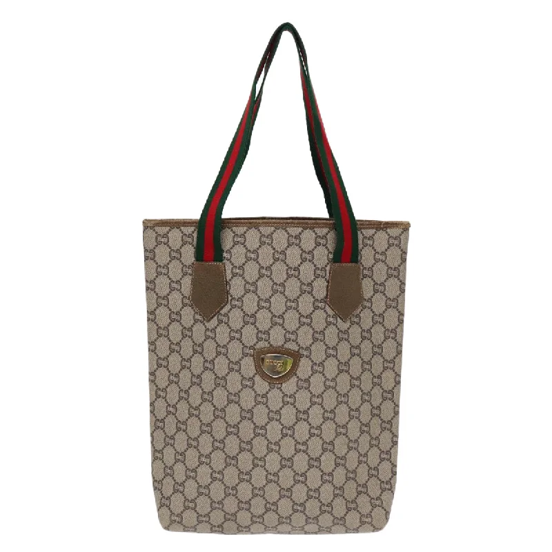 Embroidered Tote Bag in Beige with Floral Motifs for a Boho - Chic VibeSmall Vegan Leather Tote Bag in Blush Pink with Gold - Tone Hardware for a Feminine and Stylish AccessoryGucci Gg Canvas  Canvas Tote Bag (Pre-Owned)