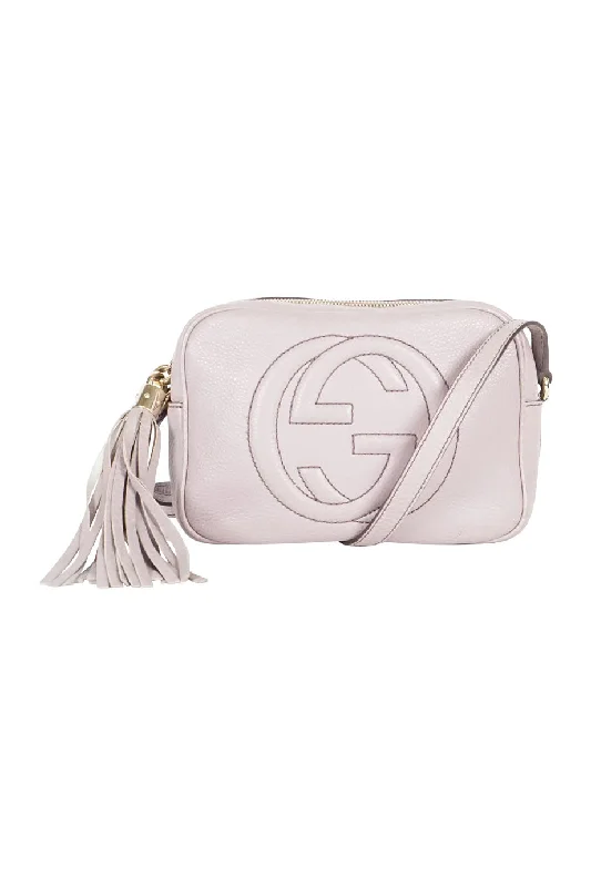 Women's Small Leather Crossbody Bag in Black with Gold Hardware for Evening Parties[WB3967] Gucci | Cross-Body Bag