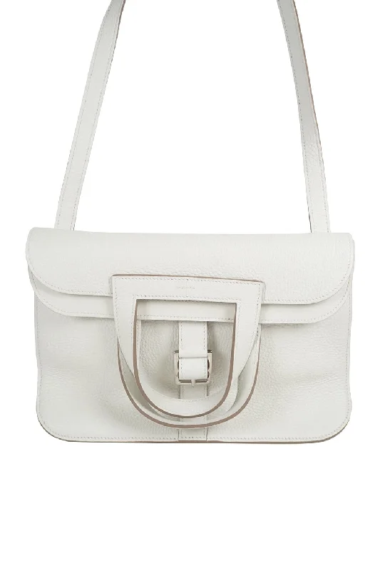 Women's Small Leather Crossbody Bag in Black with Gold Hardware for Evening Parties[WB4112] Hermès | Cross-Body Bag