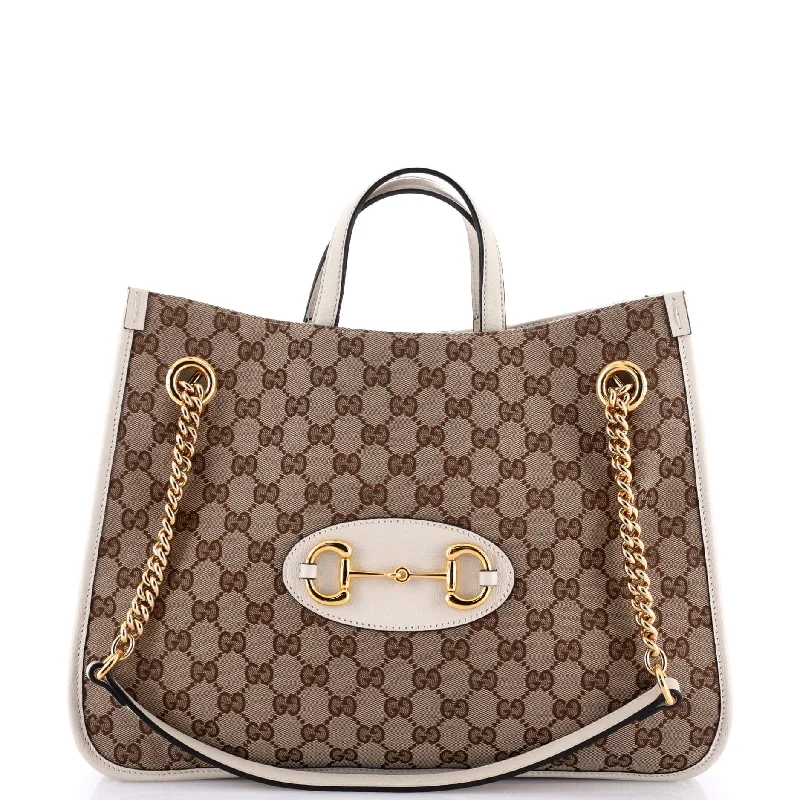Women's Printed Tote Bag in Floral Patterns for a Spring - Themed Shopping TripFaux Fur - Trimmed Tote Bag in White for a Cozy Winter LookHorsebit 1955 Chain Tote GG Canvas Medium Women's Printed Tote Bag in Floral Patterns for a Spring - Themed Shopping TripFaux Fur - Trimmed Tote Bag in White for a Cozy Winter LookHorsebit 1955 Chain Tote GG Canvas Medium