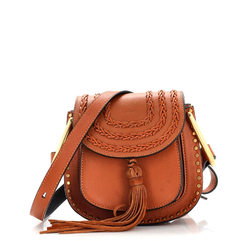 Hudson Handbag Whipstitch Leather Mini