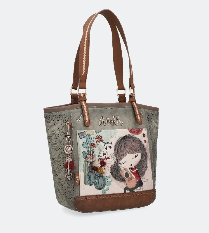 Women's Printed Tote Bag in Floral Patterns for a Spring - Themed Shopping TripIxchel Tote bag with handles Women's Printed Tote Bag in Floral Patterns for a Spring - Themed Shopping TripIxchel Tote bag with handles