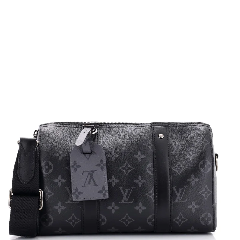 Patchwork Tote Bag in Denim with Vintage - Inspired Designs for a Retro AppealKeepall Bandouliere Bag Reverse Monogram Eclipse Canvas 25 Patchwork Tote Bag in Denim with Vintage - Inspired Designs for a Retro AppealKeepall Bandouliere Bag Reverse Monogram Eclipse Canvas 25