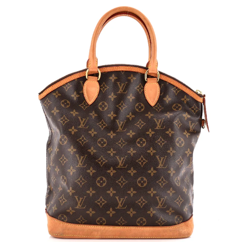 Lockit Handbag Monogram Canvas Vertical