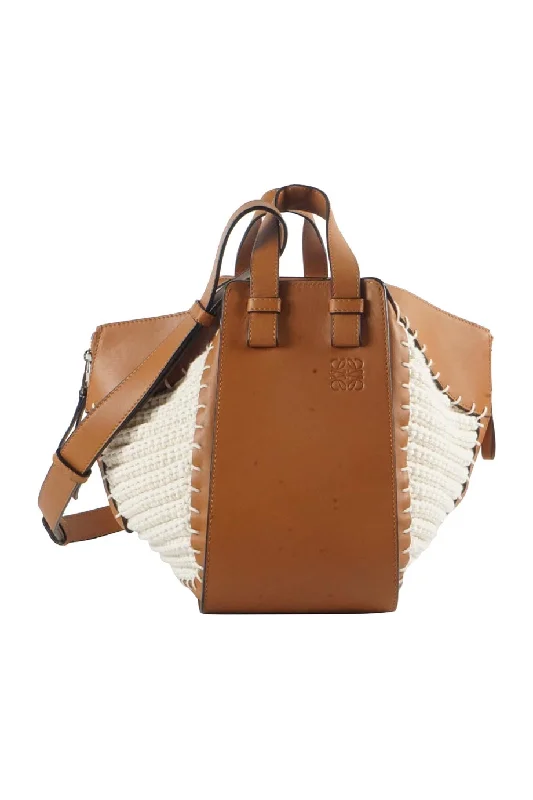 Women's Canvas Shoulder Bag in Navy with Striped Pattern for Beach Trips[WB4264] Loewe | Shoulder Bag